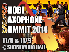 SHOBI SAXOPHONE SUMMIT 2014